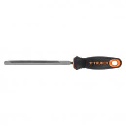 SKI - สกี จำหน่ายสินค้าหลากหลาย และคุณภาพดี | TRUPER 15307 ตะไบสามเหลี่ยม หยาบ 6นิ้ว พร้อมด้ามจับ รุ่นงานหนัก [LTP-6T]