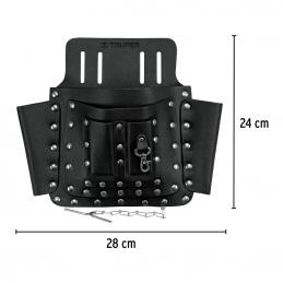 TRUPER 11511 กระเป๋าหนังใส่เครื่องมือ 8 ช่อง [POHE-8CU]