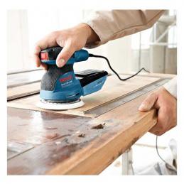 BOSCH GEX125-1AE เครื่องขัดกระดาษทราย ระบบลูกเบี้ยว 125mm #06013875K0