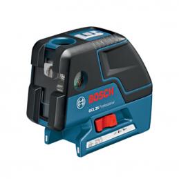 BOSCH GCL25 เลเซอร์กำหนดแนวเส้น กากบาท+กำหนด 5 จุด #0601066B00