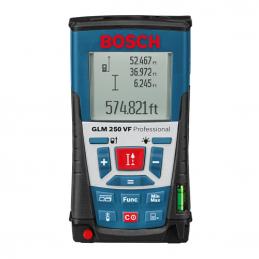 BOSCH GLM250VF เครื่องวัดระยะเลเซอร์ 250เมตร (ห้ามใช้ใกล้ถังแก๊สและถังน้ำมัน) #0601072170
