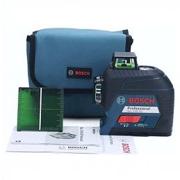 BOSCH GLL3-60 XG เลเซอร์กำหนดวัดแนวเส้น (60 เมตร) แสงเขียว #0601063ZK0