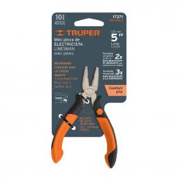 TRUPER 17371 คีมปากจิ้งจกช่างไฟฟ้า 5นิ้ว [PM-PE4]