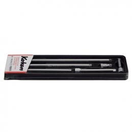 SKI - สกี จำหน่ายสินค้าหลากหลาย และคุณภาพดี | KOKEN PK2760/6 ชุดข้อต่อ 1/4นิ้ว 6 ชิ้นในถาด ABS