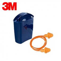 SKI - สกี จำหน่ายสินค้าหลากหลาย และคุณภาพดี | 3M #1271 #7100100645 ปลั๊กลดเสียงมีสายเชือก PVC ชนิดล้างทำความสะอาดได้ ขายขั้นต่ำ 5 คู่ HC000664744