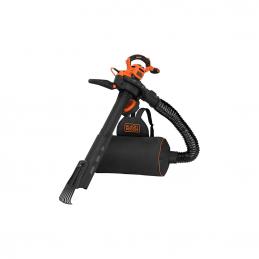 BLACK&DECKER BEBLV301-QS เครื่องเป่า-ดูด-บด เศษใบไม้ อเนกประสงค์ กำลัง 3000วัตต์ แบบแบ็คแพ็ค รุ่น BEBLV301-QS
