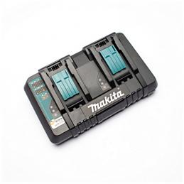 SKI - สกี จำหน่ายสินค้าหลากหลาย และคุณภาพดี | MAKITA DC18RD แท่นชาร์จ Li-ion 18V ชาร์จคู่ (196933-6)