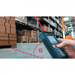 BOSCH GLM80 เครื่องวัดระยะเลเซอร์ ระยะ 80 เมตร วัดมุมเอียง แบบดิจิตอล #06010723K0