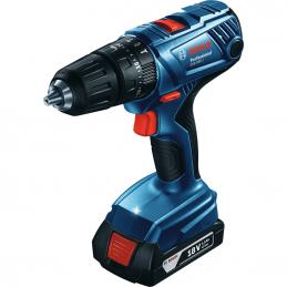 SKI - สกี จำหน่ายสินค้าหลากหลาย และคุณภาพดี | BOSCH GSB180-LI สว่านกระแทกไร้สาย 18V 2x2.0Ah #06019F83K0