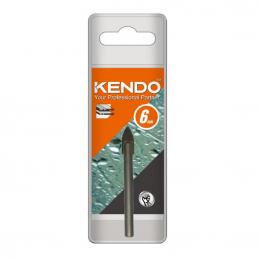 SKI - สกี จำหน่ายสินค้าหลากหลาย และคุณภาพดี | KENDO 17306004 ดอกเจาะกระจก 6.0 × 63mm