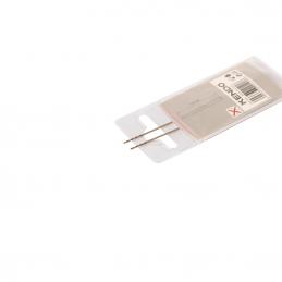 KENDO 10301005 ดอกสว่านเจาะสแตนเลส(โคบอลท์) 1.0 × 34mm (2 ชิ้น/แพ็ค)