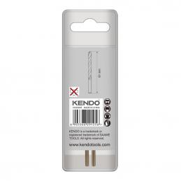 KENDO 10303005 ดอกสว่านเจาะสแตนเลส(โคบอลท์) 3.0 × 61mm (2 ชิ้น/แพ็ค)