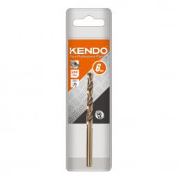 SKI - สกี จำหน่ายสินค้าหลากหลาย และคุณภาพดี | KENDO 10306004 ดอกสว่านเจาะสแตนเลส(โคบอลท์) 6.0 × 93mm