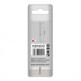 KENDO 10203504 ดอกสว่านเจาะเหล็กสีเงิน 3.5 × 70mm