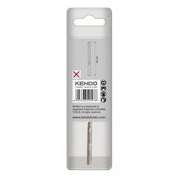 KENDO 10204504 ดอกสว่านเจาะเหล็กสีเงิน 4.5 × 80mm