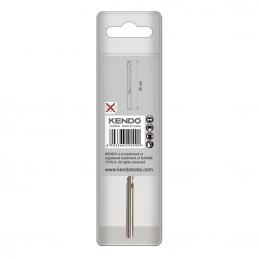 KENDO 10205004 ดอกสว่านเจาะเหล็กสีเงิน 5.0 × 86mm