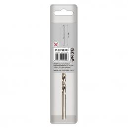 KENDO 10206504 ดอกสว่านเจาะเหล็กสีเงิน 6.5 × 101mm