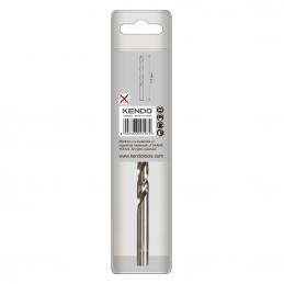 KENDO 10208504 ดอกสว่านเจาะเหล็กสีเงิน 8.5 × 117mm