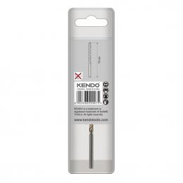 KENDO 10404004 ดอกสว่านเจาะเหล็ก HSS 4.0x75mm