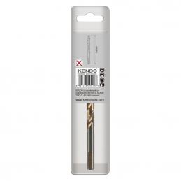 KENDO 10409004 ดอกสว่านเจาะเหล็ก HSS 9.0x125mm
