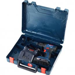 BOSCH #06019K30K2 GSR 185-LI สว่านไขควงไร้สาย 4 หุน 18V Brushless motor แบต 2.0 Ahx2+แท่นชาร์จ+อุปกรณ์เสริม23ชิ้น