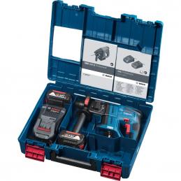BOSCH GBH180-LI สว่านโรตารี่ไร้สาย 18V Brushless motor แบต 2 ก้อน 4.0 Ah พร้อมท่อดักฝุ่น #06119111K1