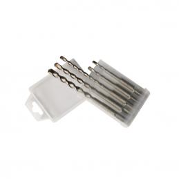 KENDO 11602073 ดอกสว่านโรตารี่ SDS PLUS 5 ตัวชุด 5-6 ×110mm 6-8-10 ×160mm