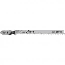 BOSCH T101B ใบเลื่อยจิ๊กซอตัดไม้ ตัดหนา 3-30 มิล #2608630030 (5ใบ/แผง)