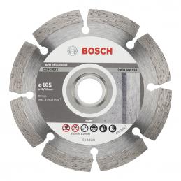 SKI - สกี จำหน่ายสินค้าหลากหลาย และคุณภาพดี | BOSCH ใบเพชร 4นิ้ว #2608600924 ตัดคอนกรีต สีขาว(เทา) รุ่นโปร