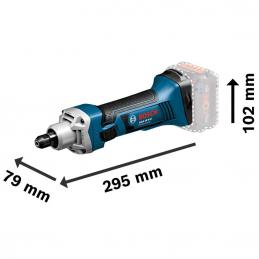 BOSCH GGS18 V-LI (solo) เฉพาะตัวเครื่องเจียร์คอตรง 18V #06019B5300