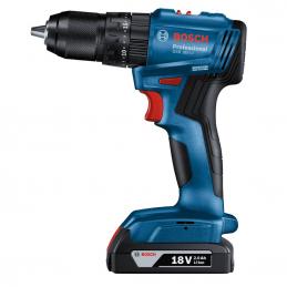 BOSCH GSB185-LI สว่านกระแทกไร้สาย 4 หุน 18V Brushless motor แบต 2.0Ahx1+แท่นชาร์จ #06019K31K1