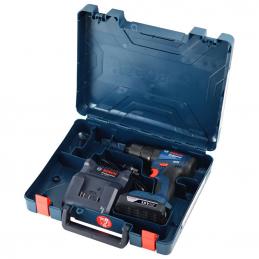 BOSCH GSB185-LI สว่านกระแทกไร้สาย 4 หุน 18V Brushless motor แบต 2.0Ahx1+แท่นชาร์จ #06019K31K1