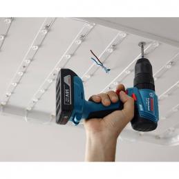 BOSCH GSB185-LI สว่านกระแทกไร้สาย 4 หุน 18V Brushless motor แบต 2.0Ahx1+แท่นชาร์จ #06019K31K1