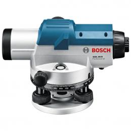 BOSCH GOL26D กล้องวัดระดับเลเซอร์ขยายได้ 26 เท่า (100เมตร) #0601068000