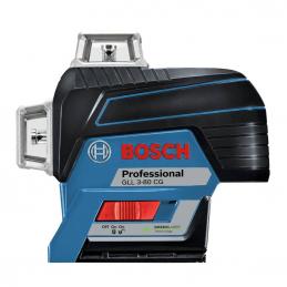 BOSCH GLL3-80CG 0601063U80 เลเซอร์กำหนดแนว 3 เส้น 360 องศา (80เมตร) พร้อมสัญญาณบลูทูธ+ขา BM 1