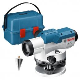 BOSCH GOL32D กล้องวัดระดับเลเซอร์ขยายได้ 32 เท่า [120เมตร] #0601068500