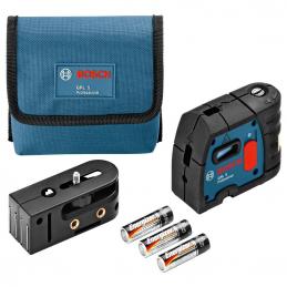 BOSCH GPL5 เครื่องวัดระดับแบบเลเซอร์ 5จุด ใช้คู่กับ BS150 #0601066200