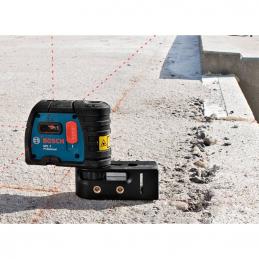 BOSCH GPL5 เครื่องวัดระดับแบบเลเซอร์ 5จุด ใช้คู่กับ BS150 #0601066200