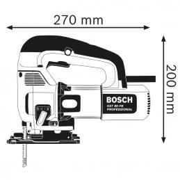BOSCH GST80PB เลื่อยจิ๊กซอ 580W ระบบปรับแตะ 3ระดับ #060158129E