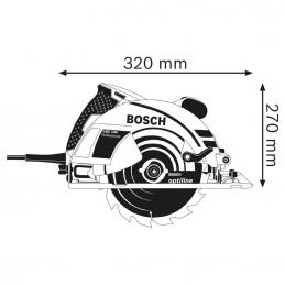 BOSCH GKS190 เลื่อยวงเดือน 7.1/4นิ้ว 1400W 06016230K0