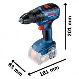 BOSCH GSR18V-50 #06019H5001 สว่านไขควงแบตเตอรี่ 18 V Brushless motor แบต 2 ก้อน 5 Ah + แท่นชาร์จ