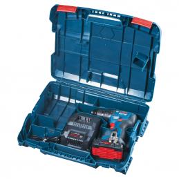 BOSCH GSR18V-50 #06019H5001 สว่านไขควงแบตเตอรี่ 18 V Brushless motor แบต 2 ก้อน 5 Ah + แท่นชาร์จ