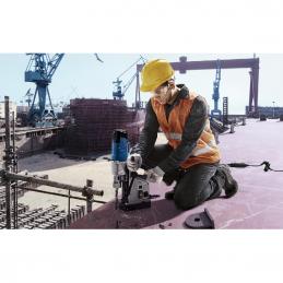 BOSCH GBM50-2สว่านแท่นแม่เหล็ก1200 วัตต์ แรงดูด 14000 N ขนาดเจาะสูงสุด 23 ม.ม. (เตเปอร์) 50 ม.ม. (ดอกเจาะ Annular) #06011B40K0