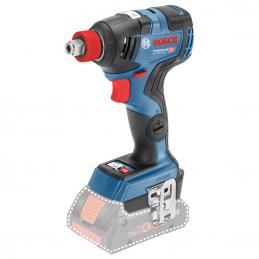 BOSCH GDX18V-200 #06019J22L0 (SOLO=เครื่องเปล่า) Brushless (New) HD  ไขควงกระแทก แรงบิดสูง 18 V ระบบ 2 หัวจับ (จับแบบบล็อค และ แบบHEX) Motor Brushless