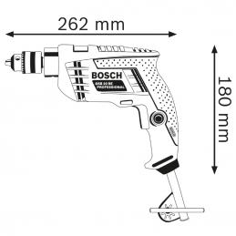 BOSCH GSB10 สว่านเจาะคอนกรีตกระแทก 3/8นิ้ว 500W #06012160K0