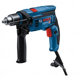 BOSCH GSB13RE SET สว่านกระแทก +ชุดอุปกรณ์ช่าง100ชิ้น(ค้อนคีม+อื่นๆ) #06012271K3