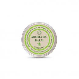 CHERAIM Aromatic Balm ยาหม่องสูตรเย็น ตราเฌอเอม กลิ่น Green tea ขนาด 13 กรัม.