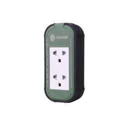 TOSHINO PP315T-3M(GB) ปลั๊กต่อพ่วง 2 ช่อง สาย 3x1.5 ยาว 3 ม. (3600W)
