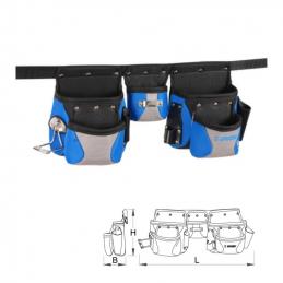UNIOR 1103 ชุดกระเป๋าใส่เครื่องมือ3ใบพร้อมเข็มขัด (THREE POUCH BELT SET)
