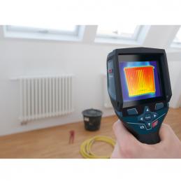 BOSCH GTC400C เครื่องวัดอุณหภูมิ 400 องศา เชื่อมสัญญานบลูทูธ หน้าจอ4สี บันทึกรูปภายได้ (ระบบอินฟาเรท) #0601083150
